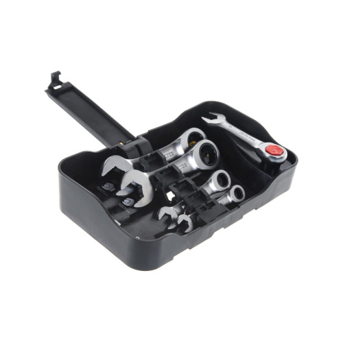 Набор ключей комбинированных Inforce 06-05-104 трещоточных 5 предметов