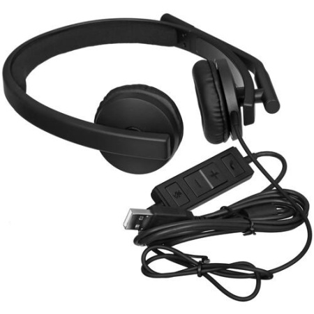 Проводные наушники Logitech H570e черный