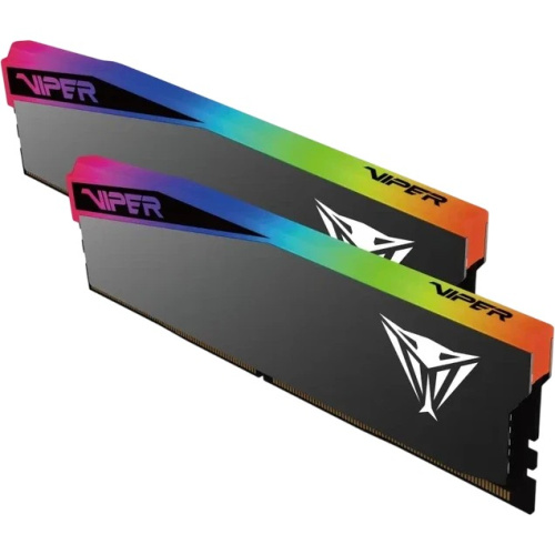 ОЗУ PATRIOT Viper Elite 5 Ultra RGB CL28 (VEUR532G6028K) DDR 5 DIMM 32Gb (16Gbx2) 6000Mhz, (retail)