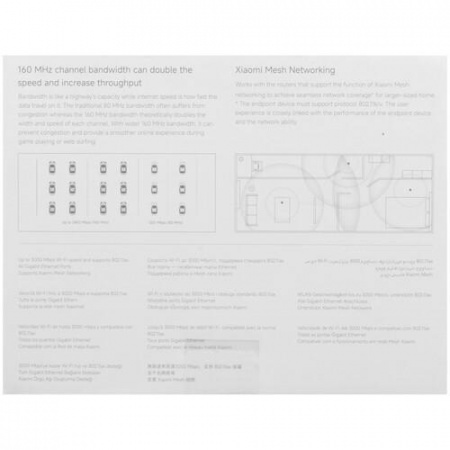 Wi-Fi роутер Xiaomi Router AX3000T