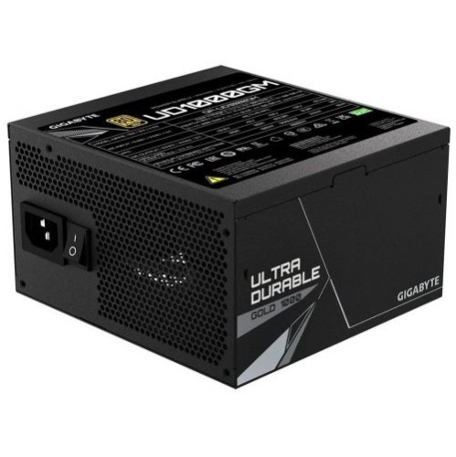 Блок питания Gigabyte UD1000GM (GP-UD1000GM) ATX 1000W 80+ gold (24+4+4pin) APFC 120mm fan 8xSATA Cab Manag RTL