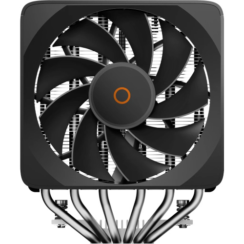 Кулер Ocypus Delta A62 EX BK Digital, 2x120mm ARGB Fan, Top Display Panel, 6 Heat Pipes, 4-Pin PWM, 600-1800 RPM, 31DBA