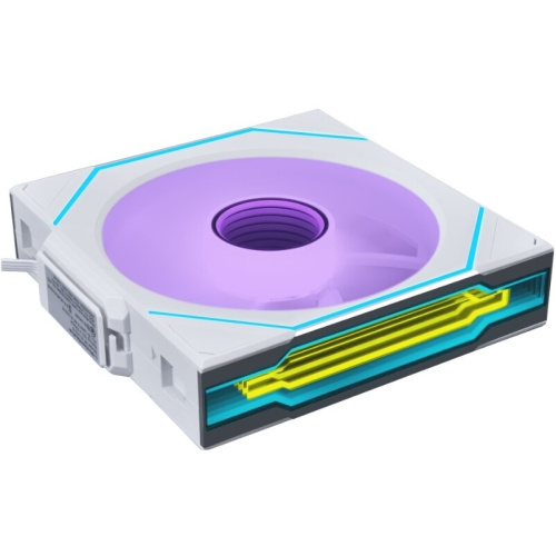 Комплект вентиляторов (3шт.) Lian Li Uni Fan SL-INF Wireless 120 (G99.12SLIN1W3W.R0)/12SLIN1W3W White/120x122,1x25мм (PWM, ARGB, 2300 об/мин (Max.))