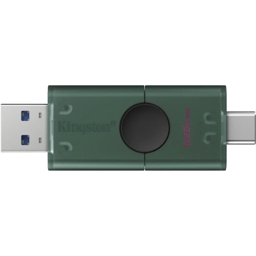 USB-флешка Kingston 256Gb DataTraveler (DTDEG2/256GB), USB3.2, Type-C, зеленая