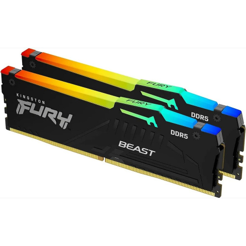 ОЗУ Kingston Fury Beast Black Expo KF560C30BBEAK2-16 DDR5 - 2x 8ГБ 6000МГц, DIMM, Ret