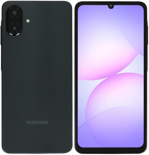 Смартфон Samsung Galaxy A07 4/64 гб Черный
