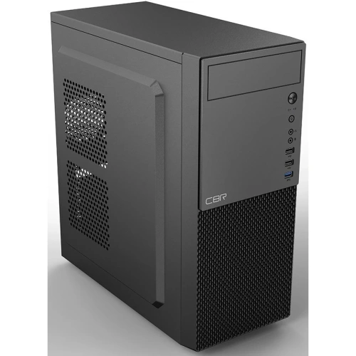 Корпус CBR E188 (PCC-ATX-E188-USB31-USB22-WPSU), ATX Miditower, без БП, 1*USB 3.0, 2*USB 2.0, HD Audio+Mic, Black