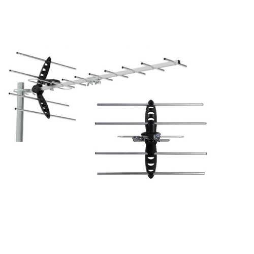 Антенна телевизионная Hyundai H-TAE260 17дБ пассивная серебристый