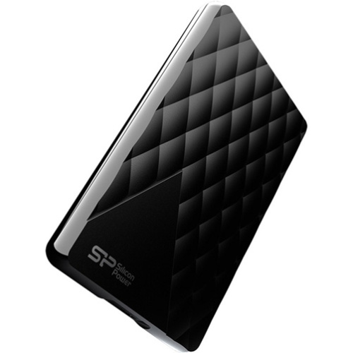 Внешний HDD 2.0TB USB3.0 Silicon Power Diamond D06, чёрный (SP020TBPHDD06S3K) Защита от царапин