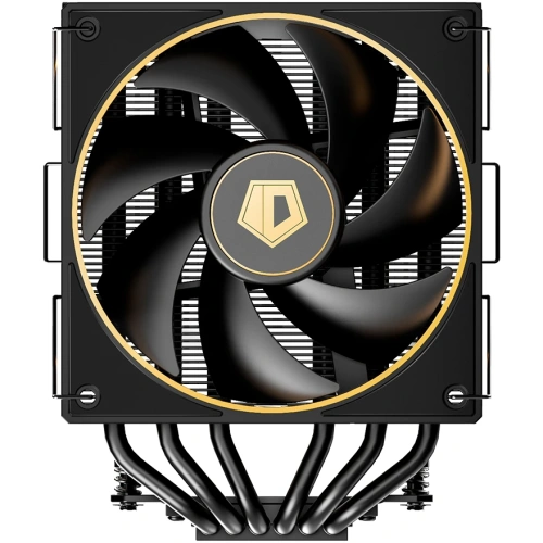Кулер ID-COOLING Frozn A620 GDL LGA1700/1200/115X/AM5/AM4 (TDP 260W, PWM, черно-золотой, 6 тепл.трубок + медная база, Dual Fan 120mm) RET