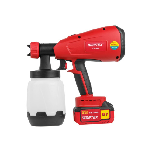 Краскораспылитель WORTEX CPS 1810 ALL1 (0333270) аккумуляторный