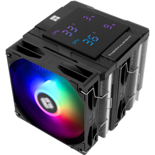 Кулер Thermalright Peerless Assassin 120 Digital ARGB Black LGA115X/1200/1700/1851AM4/AM5 (Dual Tower, 2x120mm ARGB PWM Fan, медное основание)