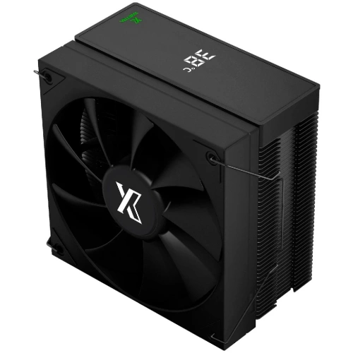 Кулер XASTRA AR400 Digital BK LGA1851/1700/1200/115X/AM5/AM4 (TDP 220W, 4 тепл.трубки ,PWM Fan 120mm black , top cover with display, black)