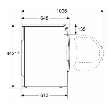 Сушильная машина Bosch WQG241ALPL белый