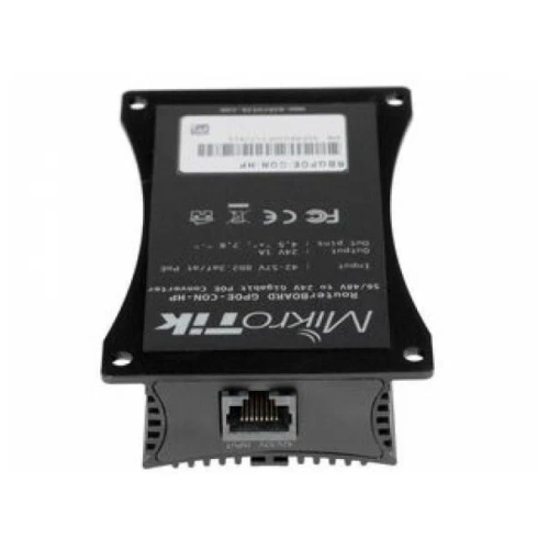 Преобразователь MikroTik RBGPOE-CON-HP PoE 48V to 24V