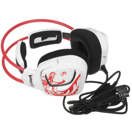 Проводные наушники A4Tech Bloody G575 белый