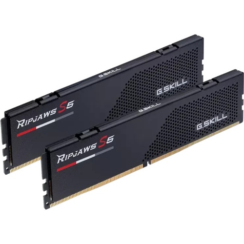 ОЗУ G.SKILL Rip Jaws S5 64GB (F5-6000J2836G32GX2-RS5K) (2x32GB) DDR5 6000MHz CL28 (28-36-36-96) 1.40V / Black