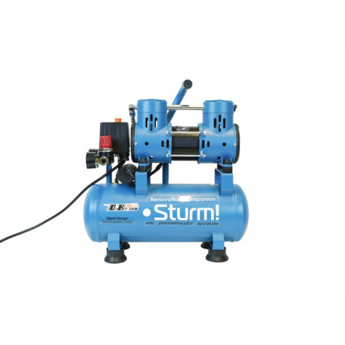 Компрессор воздушный Sturm! AC93210OL.безмасл.бесшумн