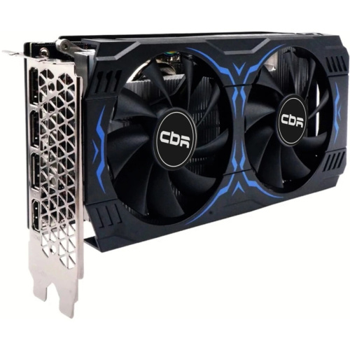 Видеокарта CBR RTX3050 8Gb (VGA-STX3050-8G-RTL-4VO) GDDR6, 128bit, 1552-1777Mhz, 3 DP + HDMI 2.1, 130W, Ret Видео выходы 3-DP + 1-HDMI 2.1