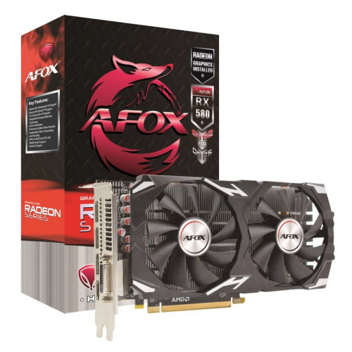 Видеокарта Afox RX580 (AFRX580-8192D5H3-V3) 8GB GDDR5 256Bit HDMI 3xDP RTL (783446)