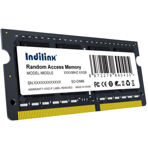 ОЗУ Indilinx IND-ID5N48SP08X DDR 5 SO-DIMM 8Gb 4800MHZ