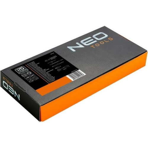 Торцевые головки NEO Tools 84-237 1/4, 19 шт.