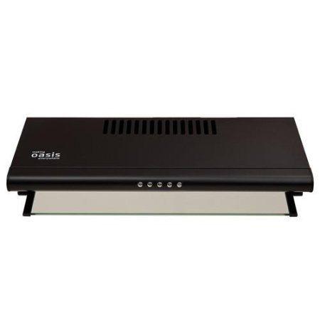 Вытяжка подвесная Oasis UP-60B черный/прозрачный