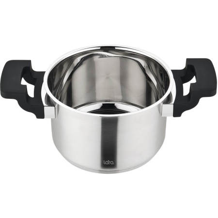 Кастрюля LARA LR02-290 нерж Премиум