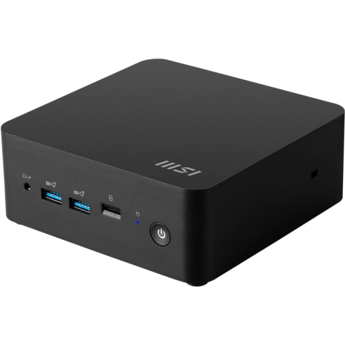 Неттоп MSI Cubi NUC 1M-043XRU (9S6-B0B111-089) Intel Core 7 150U, DDR5 16ГБ, 512ГБ(SSD), Intel Graphics, CR, noOS, черный