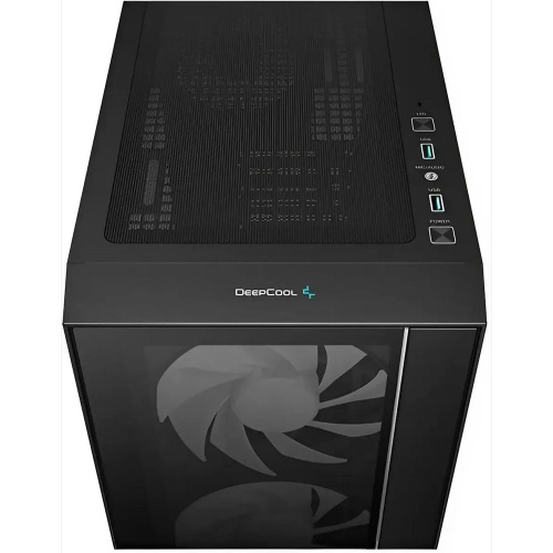 Корпус DeepCool MATREXX 55 V4 Black (R-MATREXX55-BKADA4-G-4) (ATX, без БП, 2хUSB3.0, с окном)