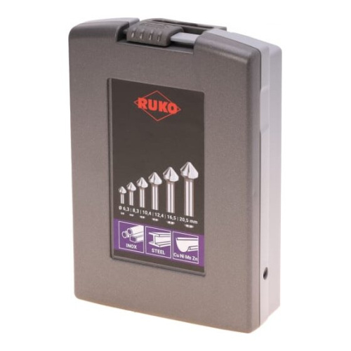 Набор зенковок RUKO 102152RO 6.3-20.5 мм