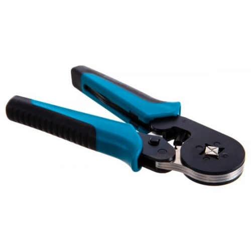 Клещи обжимные GROSS 17724 для наконечников электропроводов с сечением 0,25-8 мм2