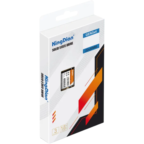 SSD KingDian G33 (G33 NVME M.2-1TB) 1Tb, M.2 2230, PCI-E 3.0 x4, 1960/1650MBs, NVMe, 600TBW