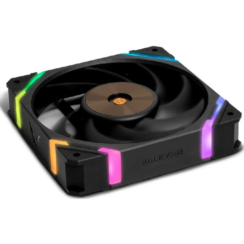 Вентилятор Valkyrie X12 ARGB Black (HW X12E) / 120mm, ARGB 5V 3pin, PWM 12V 4pin, 800-2150RPM, 80CFM, 29dBA