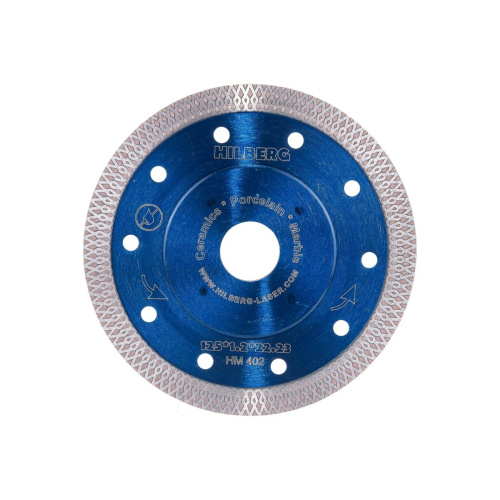 Диск алмазный отрезной Hilberg HM402 125x22,23
