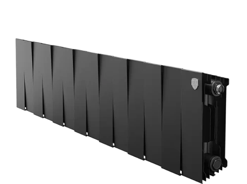 Биметаллический радиатор отопления  Royal Thermo Pianoforte 200 14 Секций Noir Sable