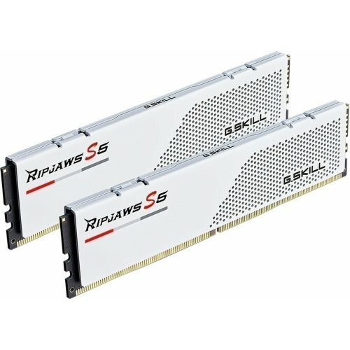 ОЗУ G.SKILL Ripjaws S5 32GB (F5-6000J3238F16GX2-RS5W) (2x16GB) DDR5 6000MHz CL32 (32-38-38-96) 1.35V / White