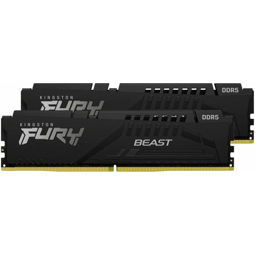ОЗУ Kingston Fury Beast Black EXPO CL30 (Kit of 2) (KF560C30BBEK2-32) DDR 5 DIMM 32Gb PC48000, 6000Mhz, (retail)