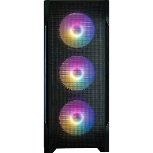 Корпус ZALMAN N7 Plus V2, ATX, Black, Window, 1xCombo (3.5” or 2.5”), 1 x 3.5”, 3 x 2.5”, 2xUSB2.0, 1xUSB3.0, Front 3x120mm RGB, Rear 1x120mm RGB