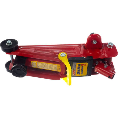 Домкрат подкатной Megapower M-820013S 1/4 Hit гидравлический 2т подъем 135-320мм в кейсе