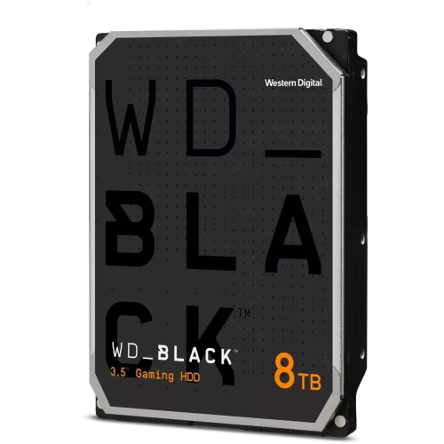 HDD WD Black WD8002FZBX, 8ТБ, SATA III, 3.5"