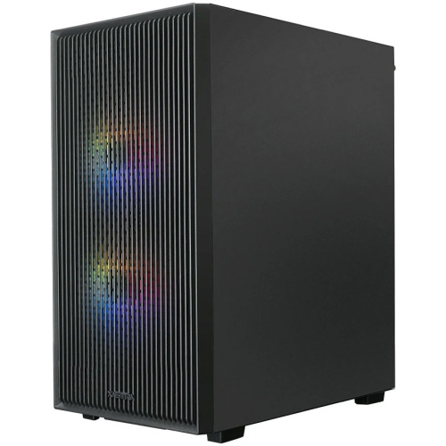 Корпус XASTRA A307M 3FRGB Black (A307M-3FC12F) mATX/Mesh/ tempered glass / 3x 120mm FC120 FRGB fans