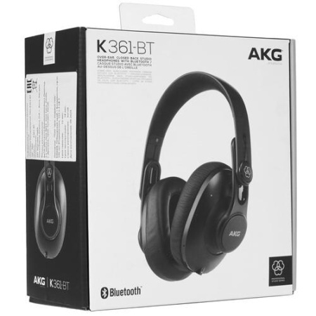 Беспроводные/проводные наушники AKG K361-BT черный