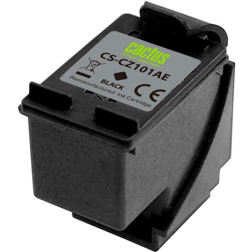 Картридж струйный Cactus CS-CZ101AE № 650 черный (18мл) для HP 1015/1515/1516/2515/2545/2546/2645/3515