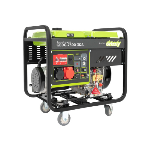 Дизельный генератор GRIZZLY GEDG-7500-3DA