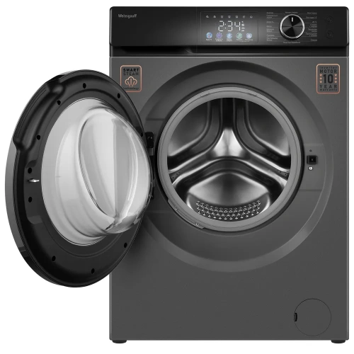 Стиральная машина Weissgauff WM 45126 Inverter Steam Color Touch Grey