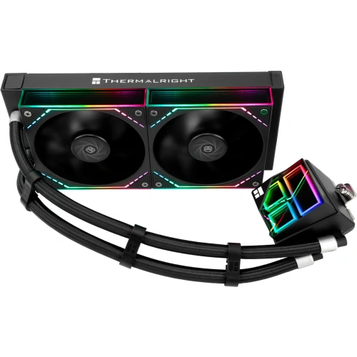 СВО Thermalright Frozen Infinity 240 ARGB (F-Infinity-240-BL) Soc-AM5/AM4/1200/1700/1851 черный 4-pin 28.2dB Al Ret