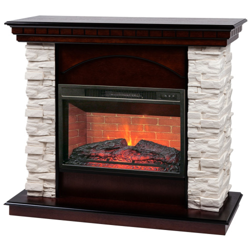 Электрокамин RealFlame Elford AO античный дуб с очагом Irvine 24