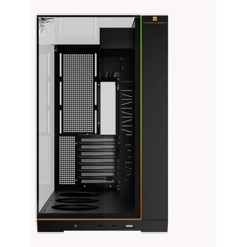 Корпус Thermalright TR-A70 ARGB (TRA70AB) / Black / TG / ARGB Strip / USB Type-C / W/O fans / ATX