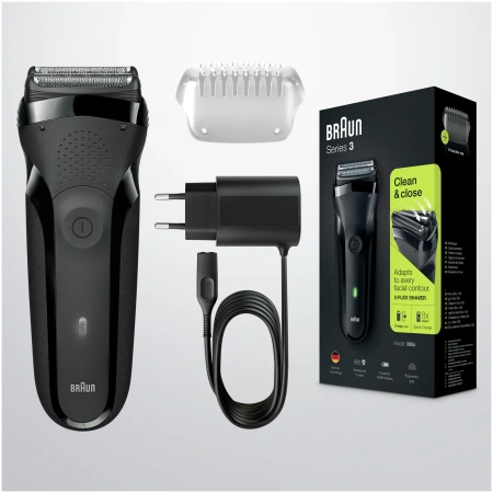 Электробритва BRAUN 300S Black